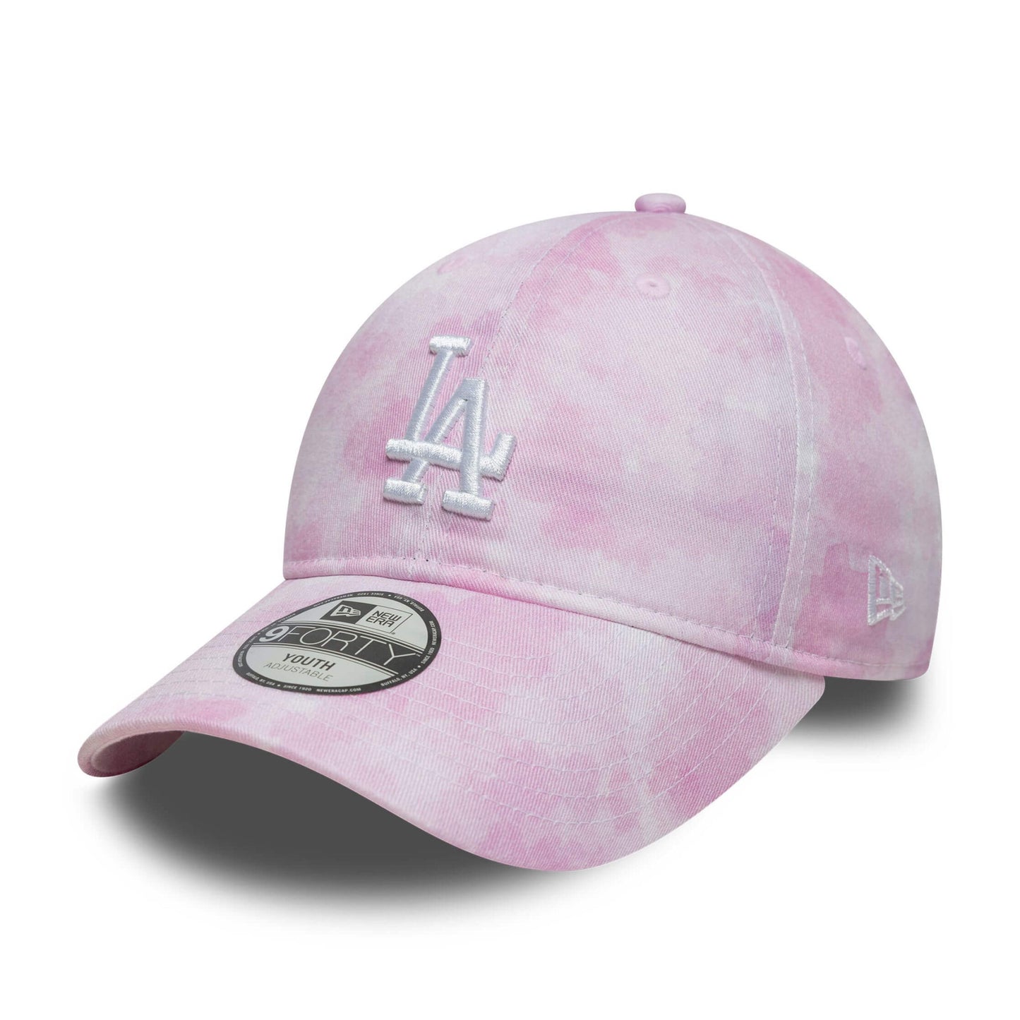 Detská Šiltovka NEW ERA 920K MLB Tie dye 9twenty LOS ANGELES DODGERS ružová