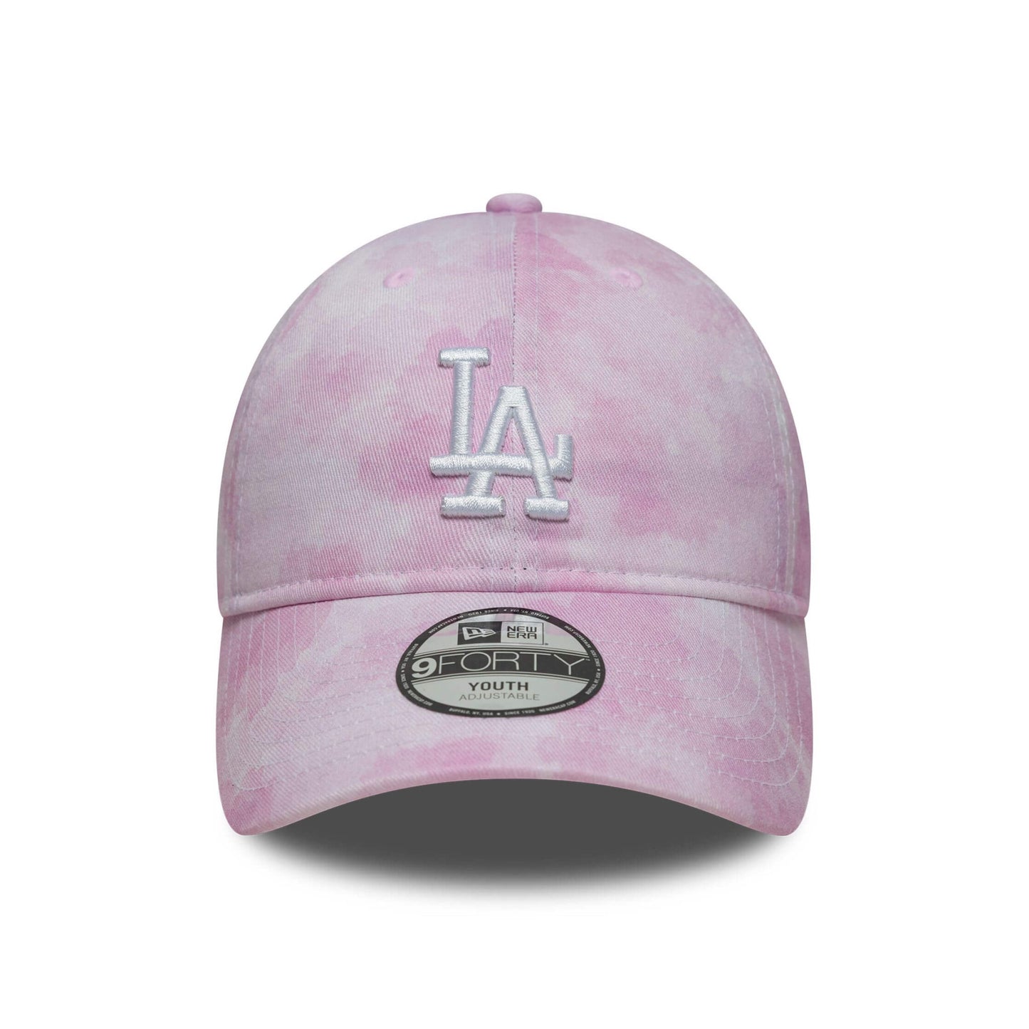 Detská Šiltovka NEW ERA 920K MLB Tie dye 9twenty LOS ANGELES DODGERS ružová