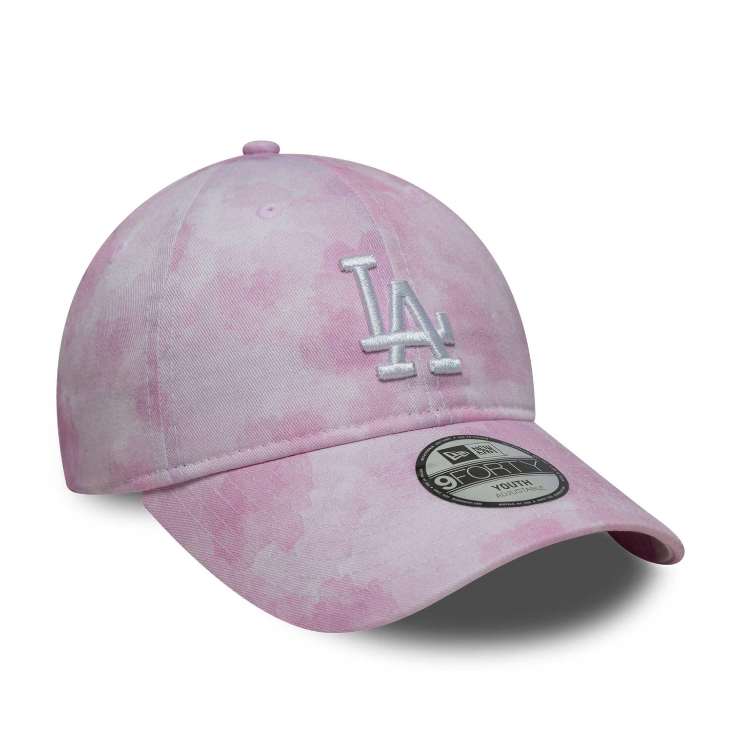Detská Šiltovka NEW ERA 920K MLB Tie dye 9twenty LOS ANGELES DODGERS ružová