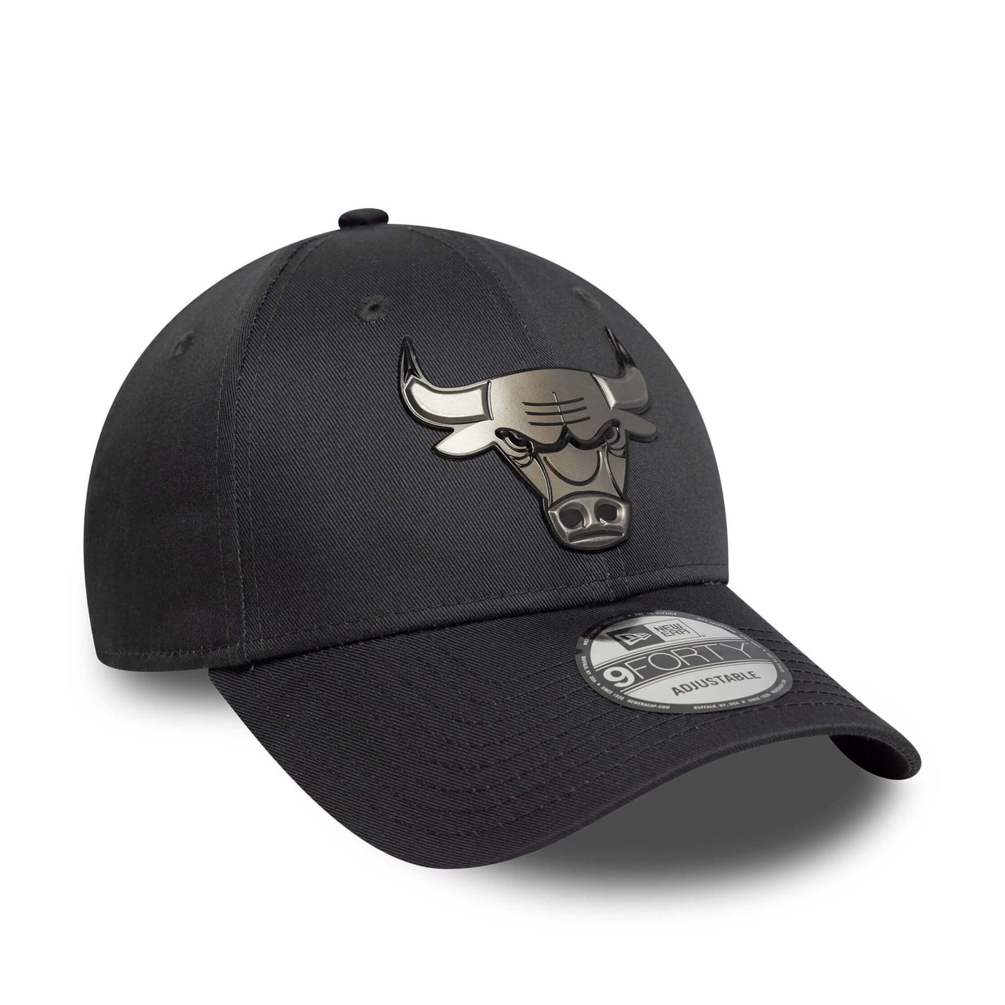 Šiltovka NEW ERA 940 NBA Metallic 9forty CHICAGO BULLS tmavošedá