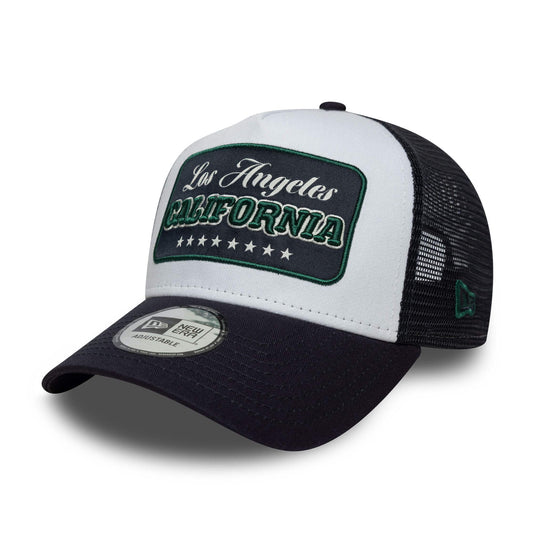 Šiltovka NEW ERA 940 Af trucker location patch tmavomodrá