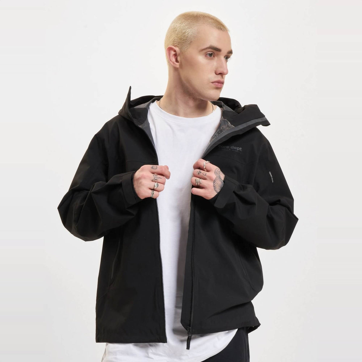 Štýlová pánska bunda Jack & Jones čierna