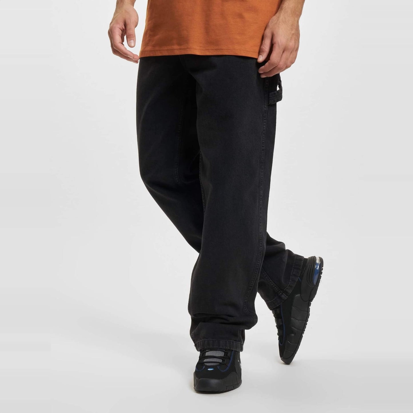 Pánske baggy džínsy Karl Kani Double Leg Pocket čierne