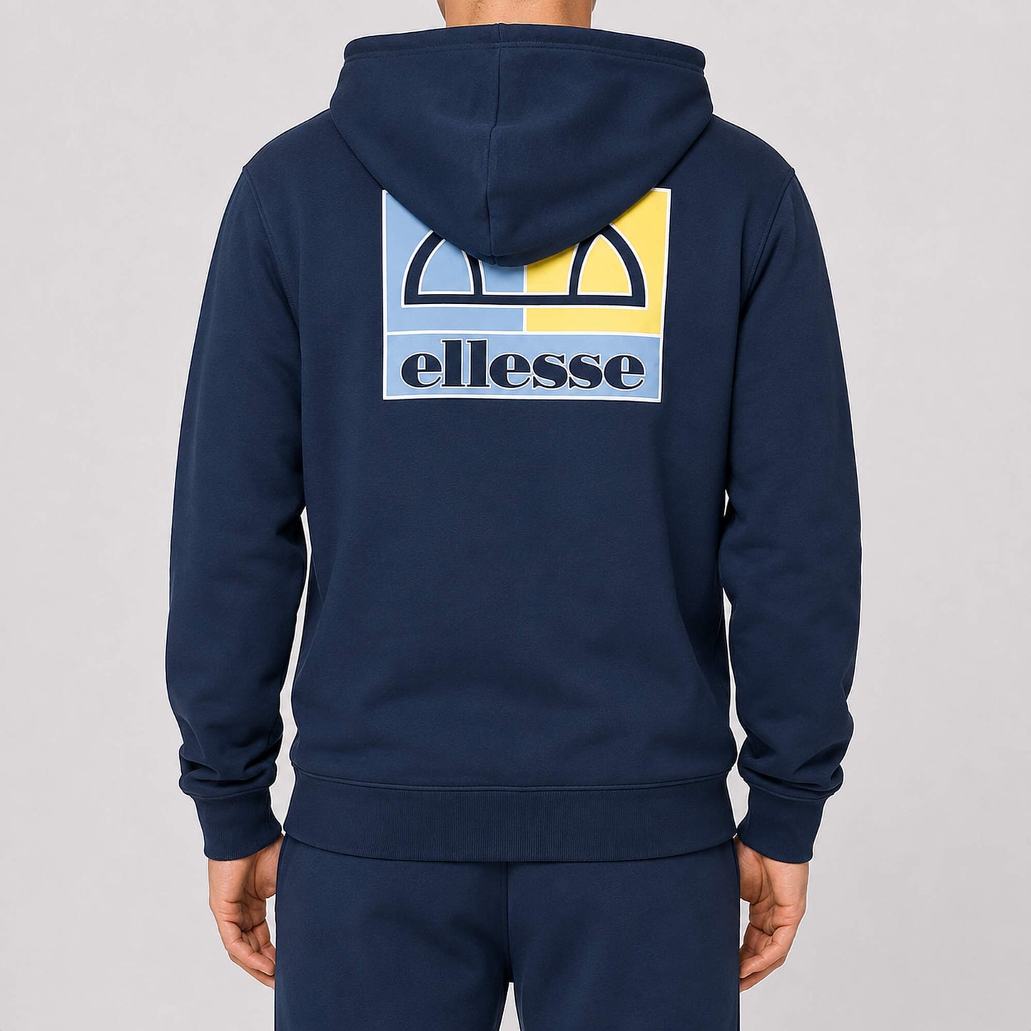 Mikina Ellesse Patria s kapucňou tmavomodrá