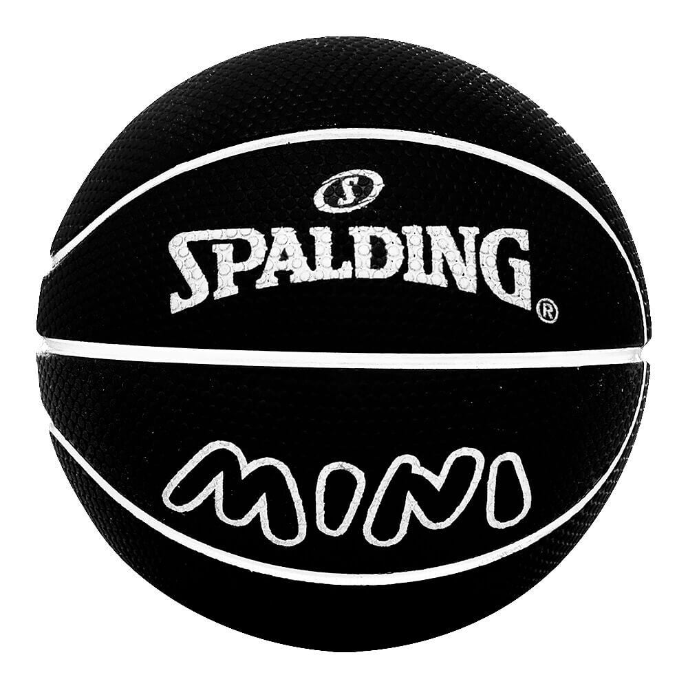 Mini basketbalová lopta Spalding Spaldeens Basketball čierna