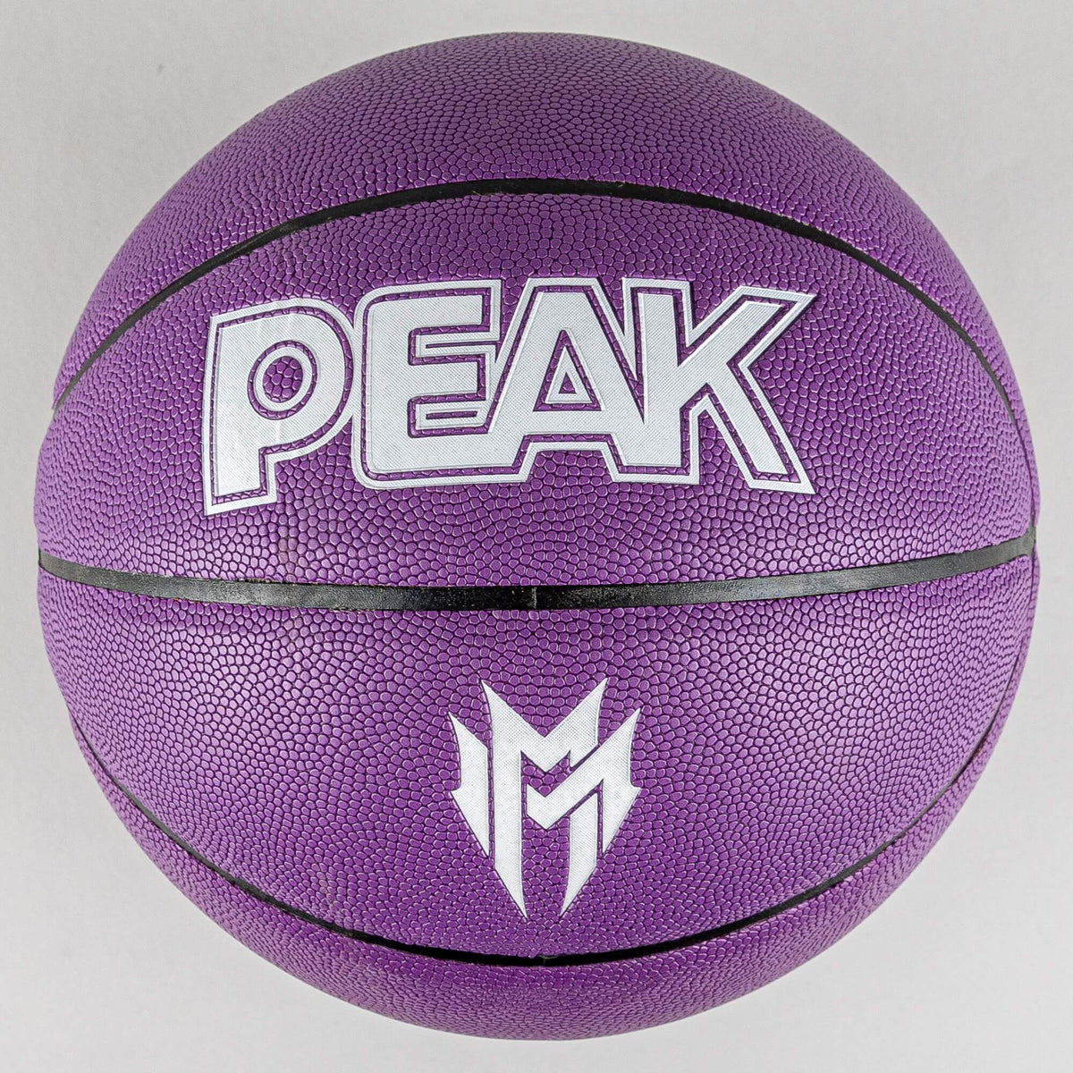 Basketbalová lopta PEAK Malik Monk Composite veľkosť 7 fialová