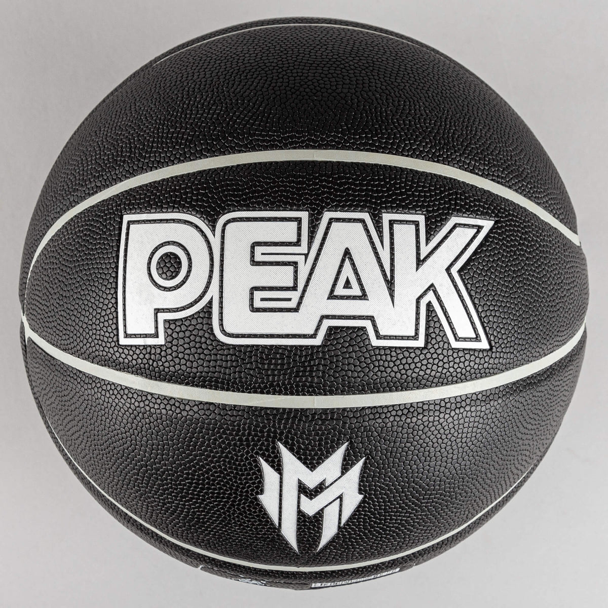 Basketbalová lopta PEAK Malik Monk PU veľkosť 7 čierna