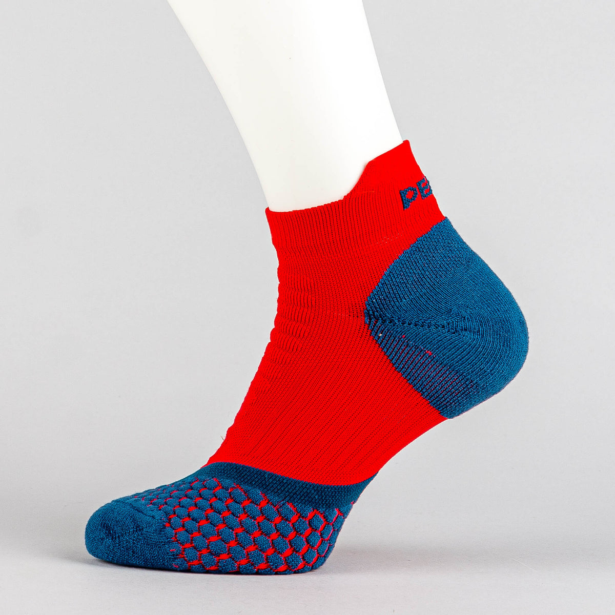 Bežecké ponožky Peak Running Series Ankle Socks červené