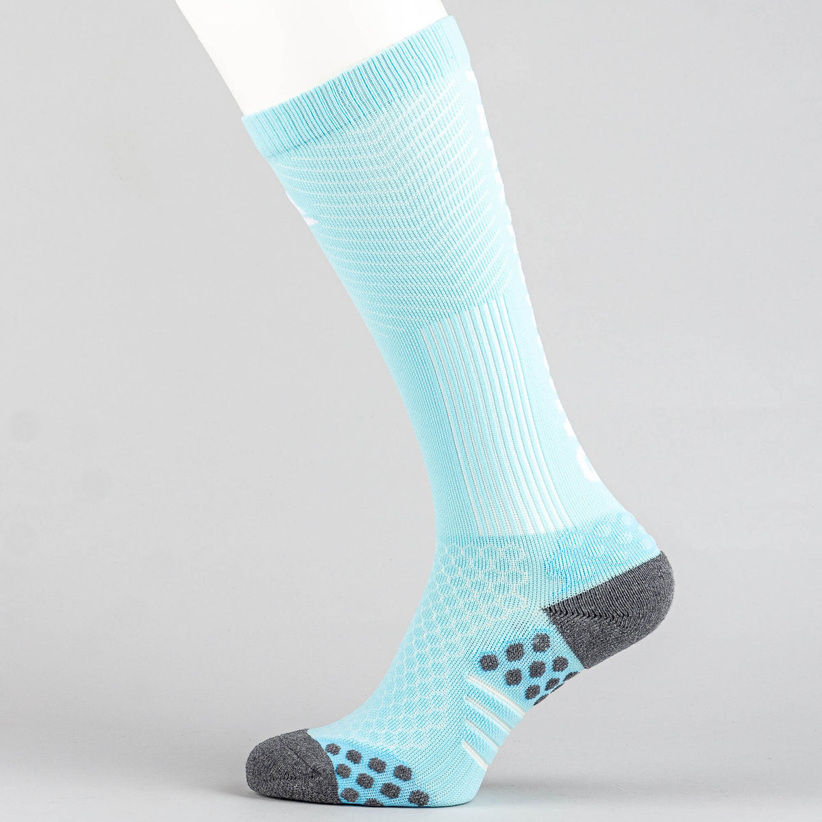 Dámske vysoké bežecké ponožky PEAK Running Socks bledomodré
