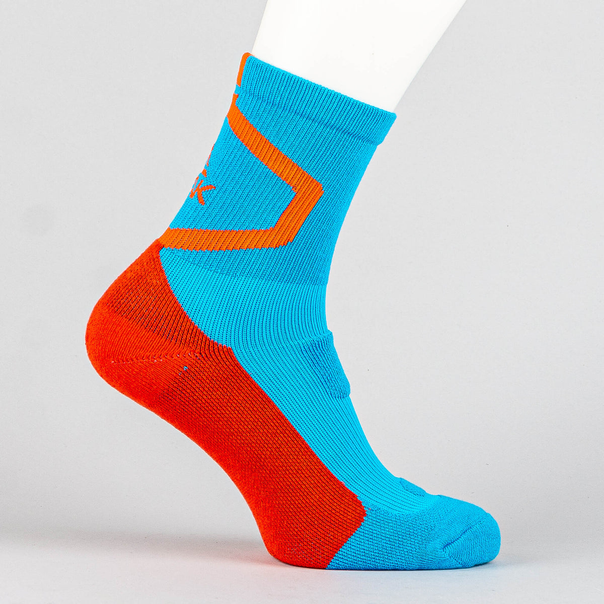 Basketbalové ponožky PEAK Basketball Pro Socks modro-oranžové