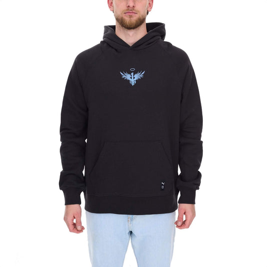 Pánska mikina s kapucňou PUMA Melo Alwayz On Hoodie čierna