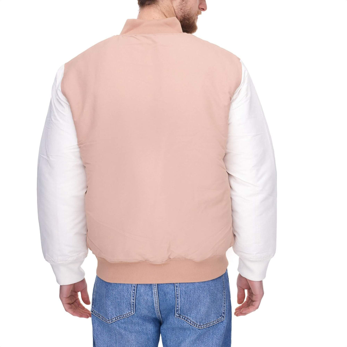 Pánska obojstranná bomber bunda STAPLE Broadway Reversible maskáčová/béžová