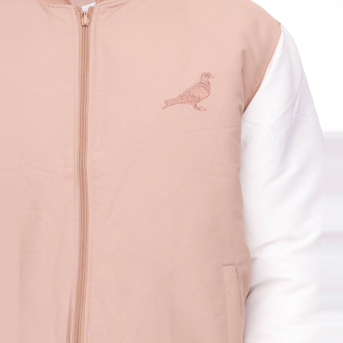 Pánska obojstranná bomber bunda STAPLE Broadway Reversible maskáčová/béžová
