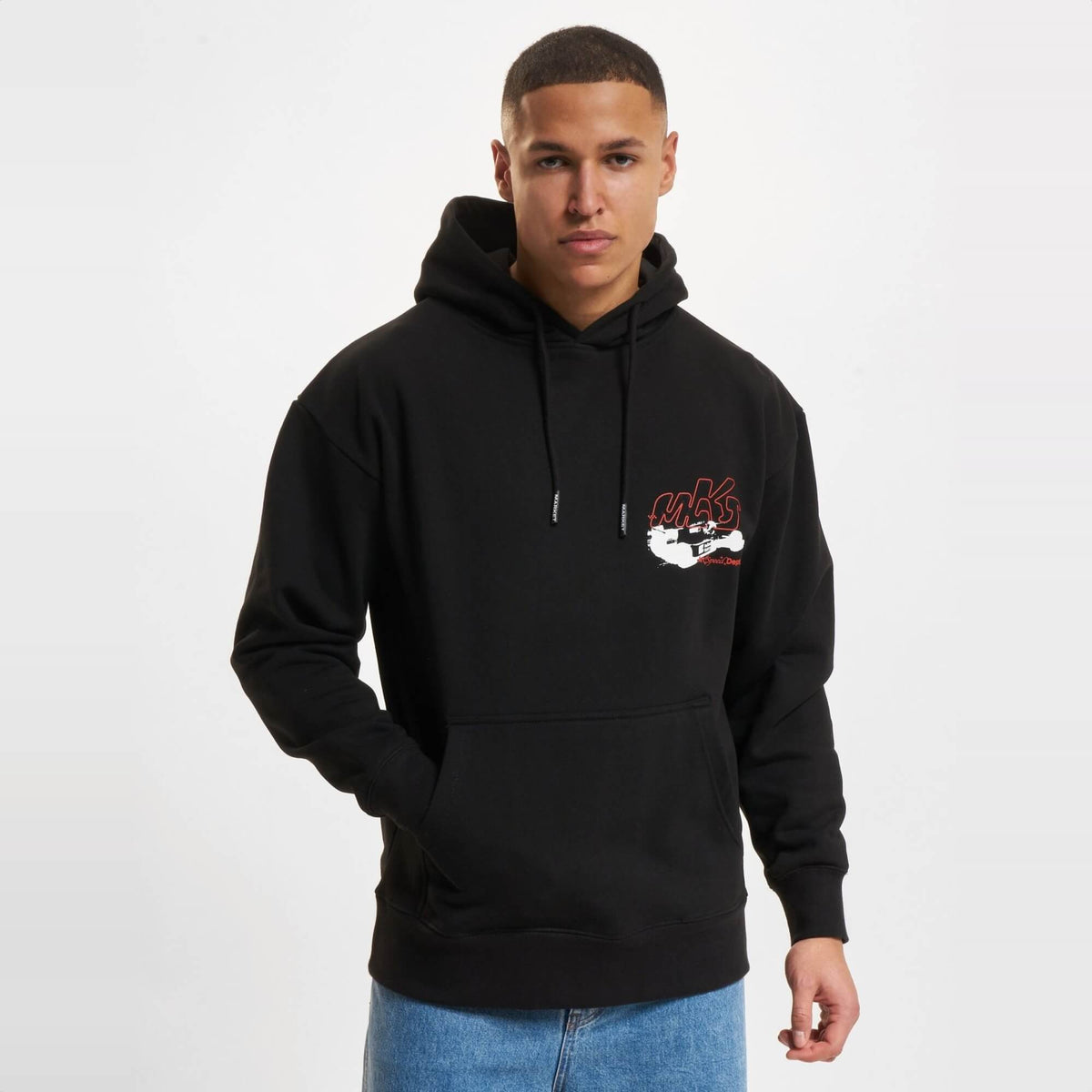 Pánska mikina s kapucňou Market Corsa Hoodie čierna