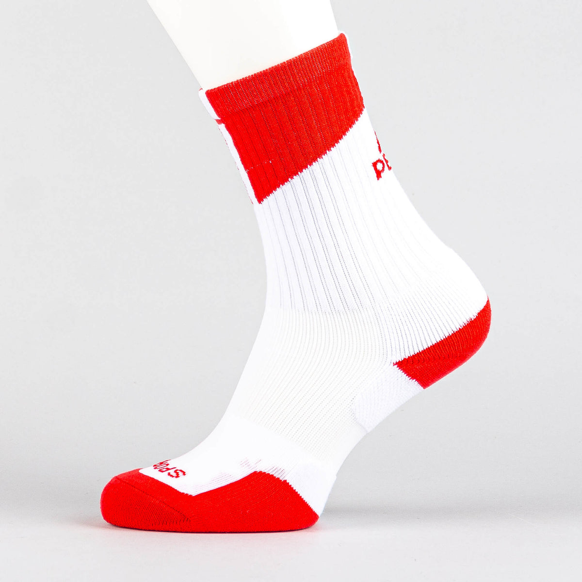 Basketbalové ponožky PEAK Basketball Socks bielo-červené