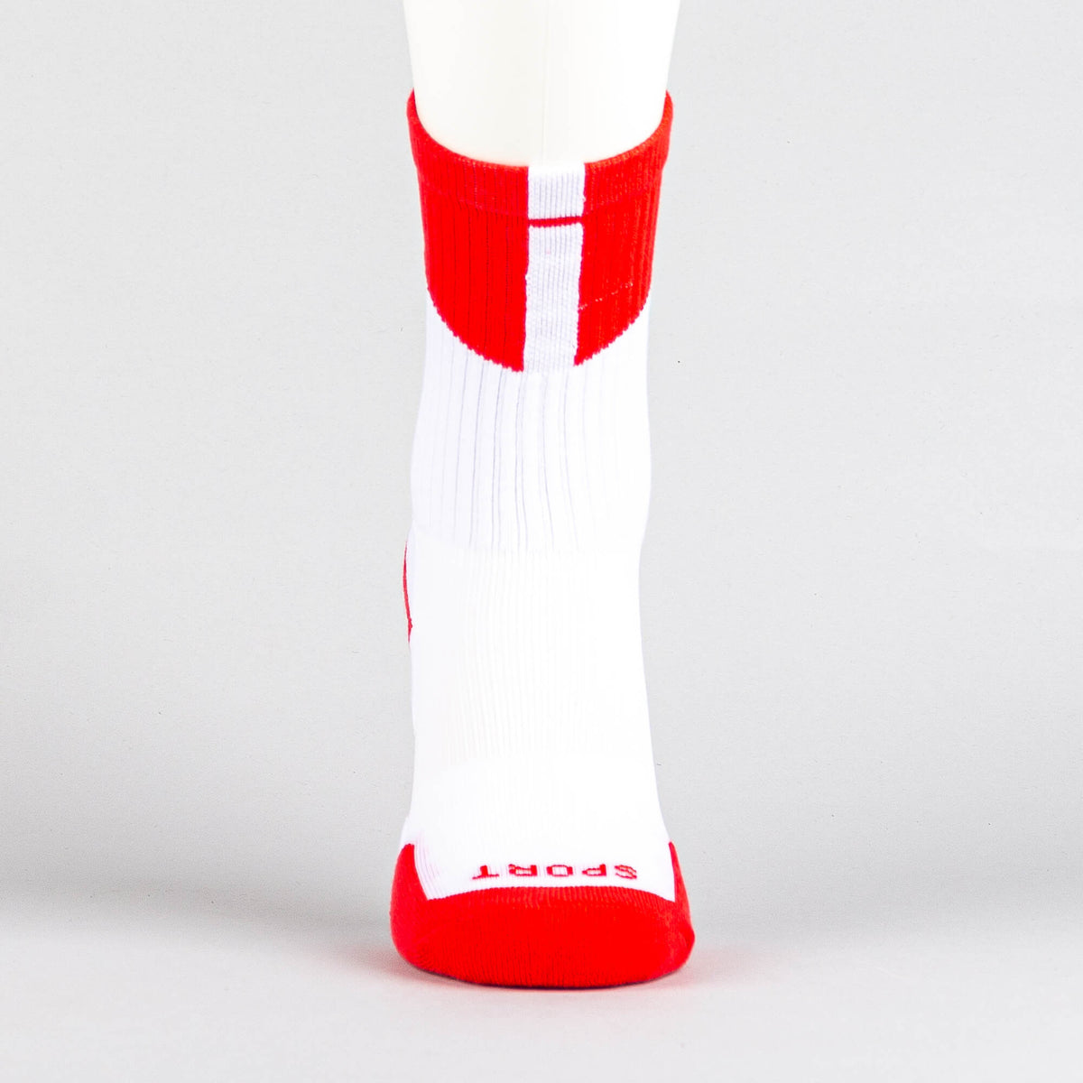 Basketbalové ponožky PEAK Basketball Socks bielo-červené