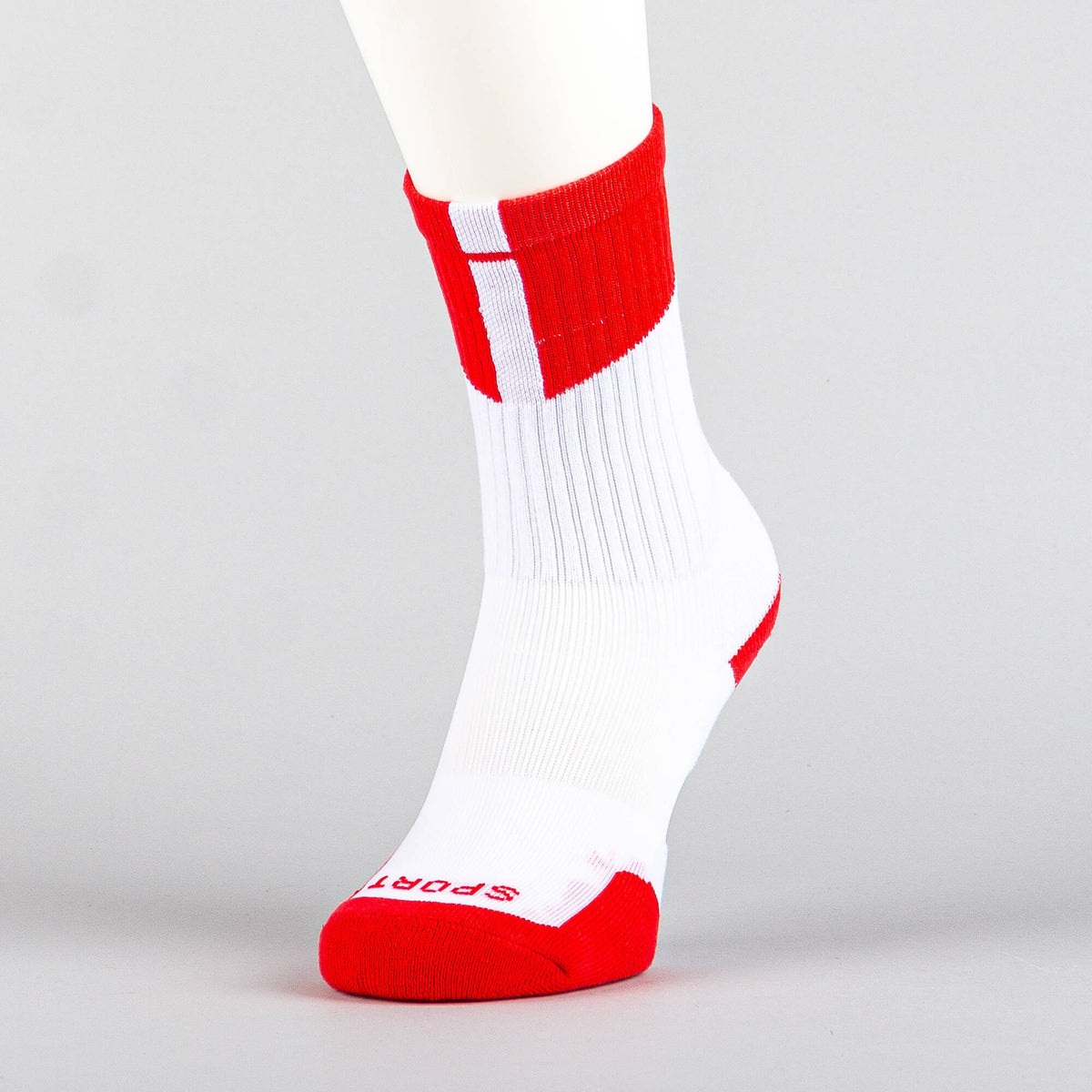 Basketbalové ponožky PEAK Basketball Socks bielo-červené