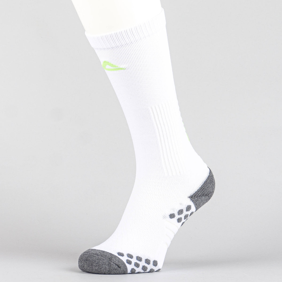 Pánske vysoké bežecké ponožky PEAK Running Socks biele