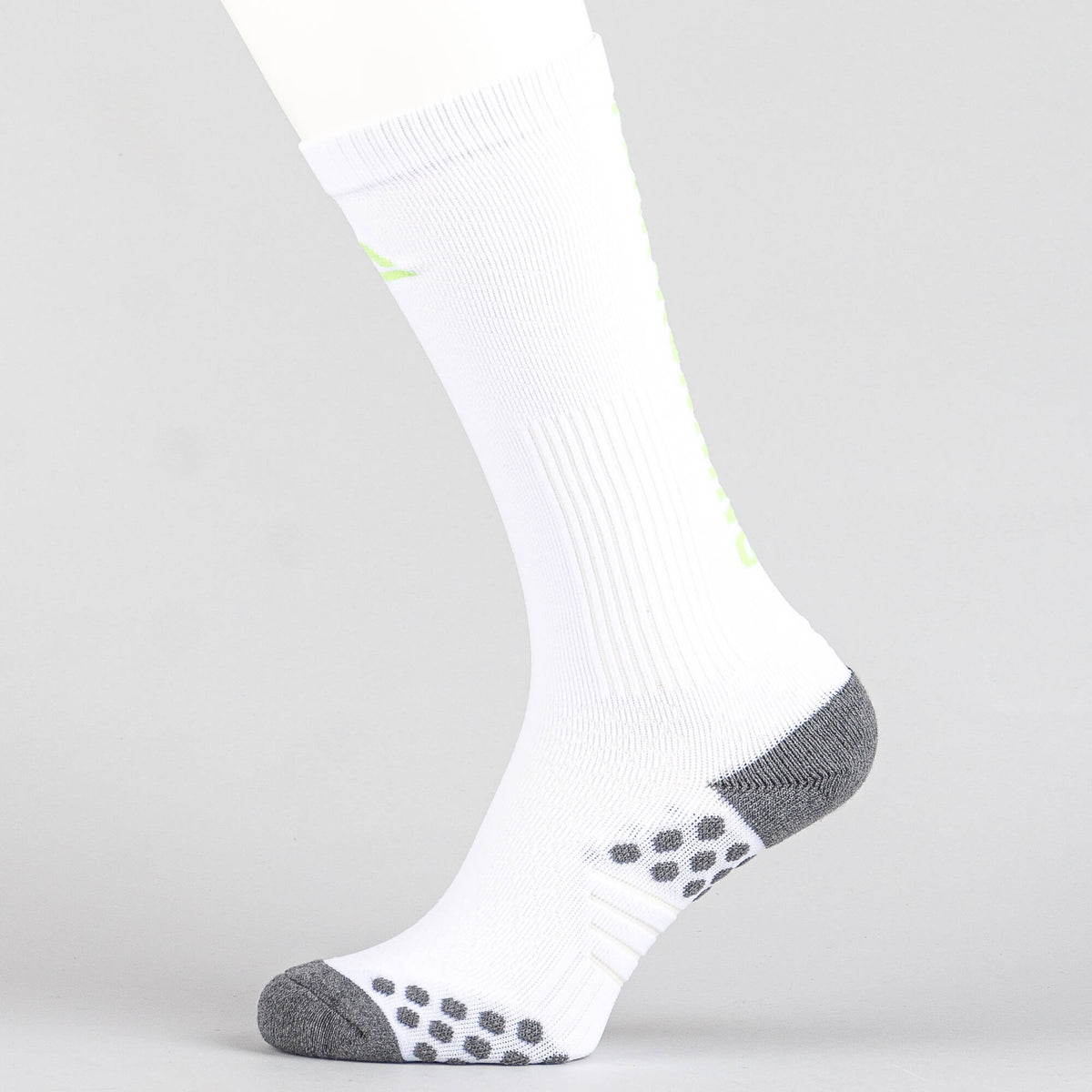 Pánske vysoké bežecké ponožky PEAK Running Socks biele
