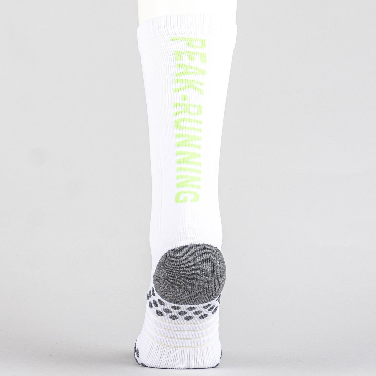 Pánske vysoké bežecké ponožky PEAK Running Socks biele