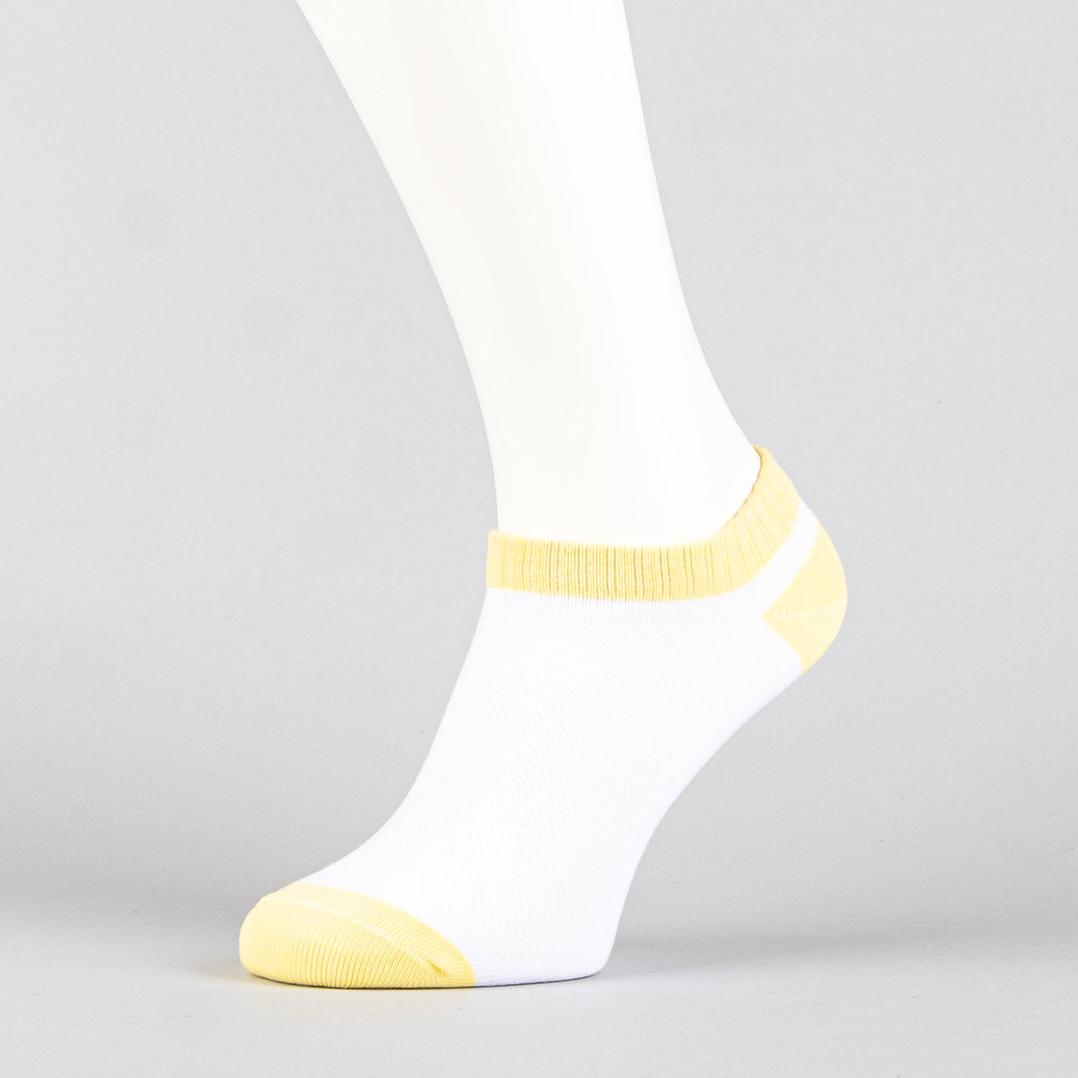 Dámske členkové ponožky PEAK Fashion Anklet bielo-žlté