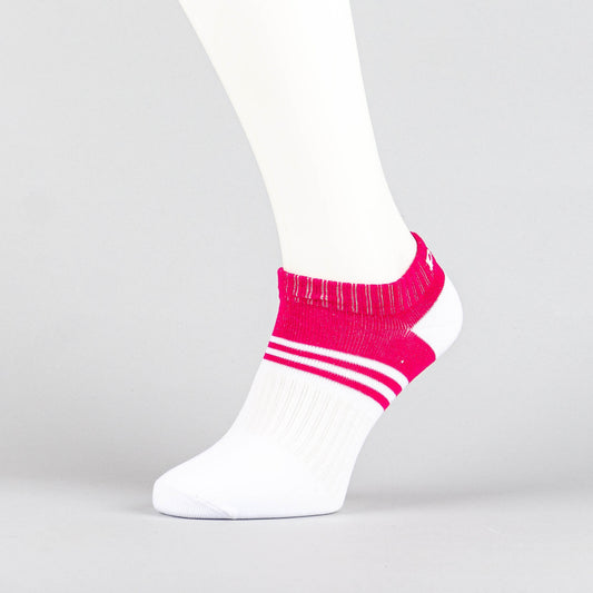 Členkové ponožky PEAK Fashion Series Ankle Socks bielo-ružové