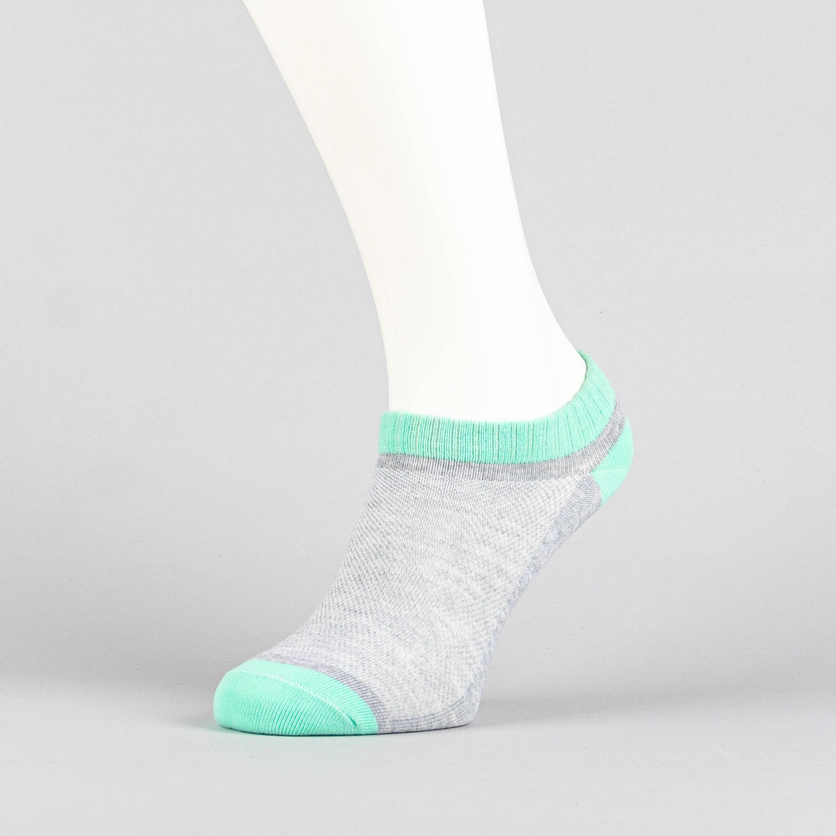 Dámske členkové ponožky PEAK Fashion Anklet sivo-mentolové