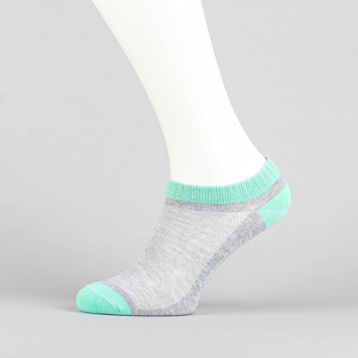 Dámske členkové ponožky PEAK Fashion Anklet sivo-mentolové