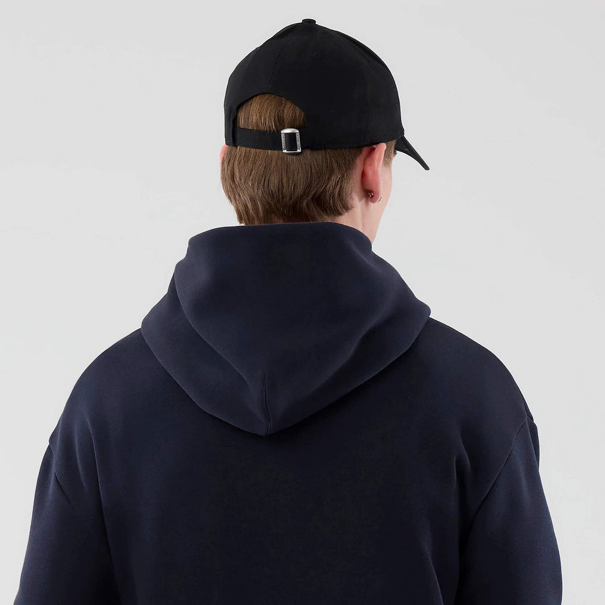 Mikina NEW ERA LA Lakers NBA Core Plus Navy Pullover Hoodie tmavomodrá