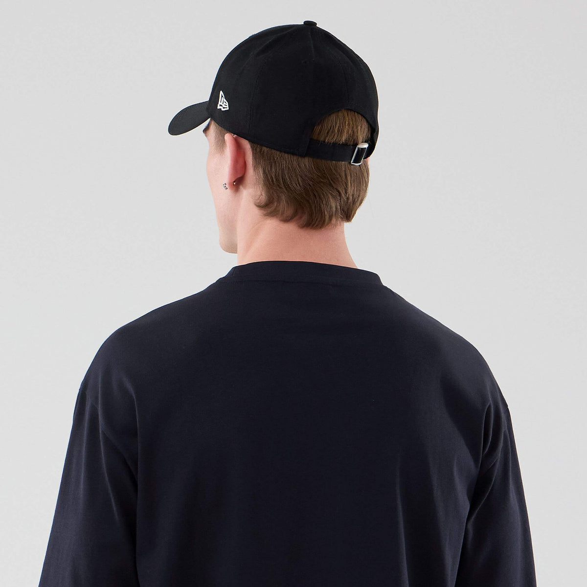 Tričko NEW ERA LA Lakers NBA Core Plus Navy Oversized T-Shirt tmavomodré