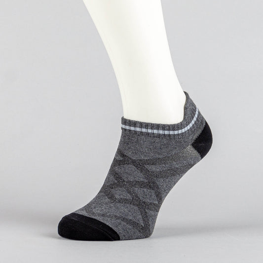 Pánske členkové ponožky PEAK Fashion Anklet tmavosivé