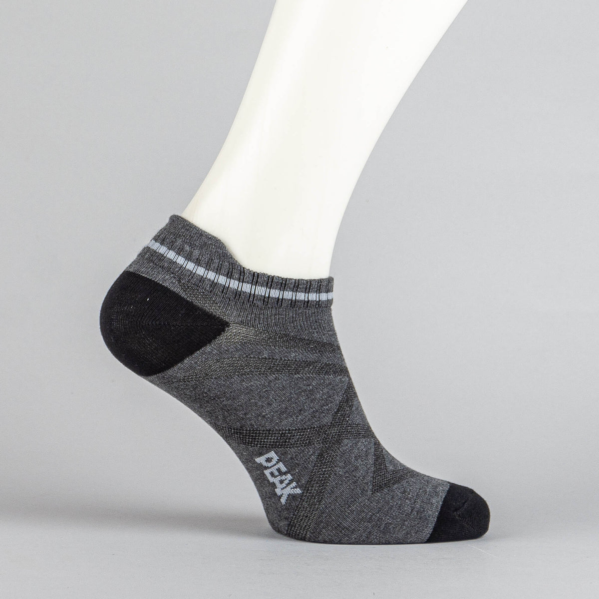 Pánske členkové ponožky PEAK Fashion Anklet tmavosivé