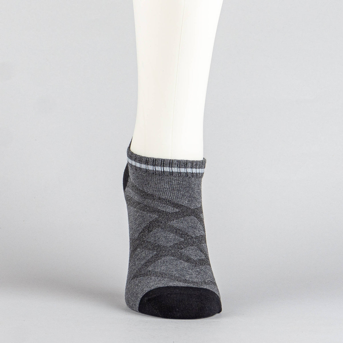 Pánske členkové ponožky PEAK Fashion Anklet tmavosivé