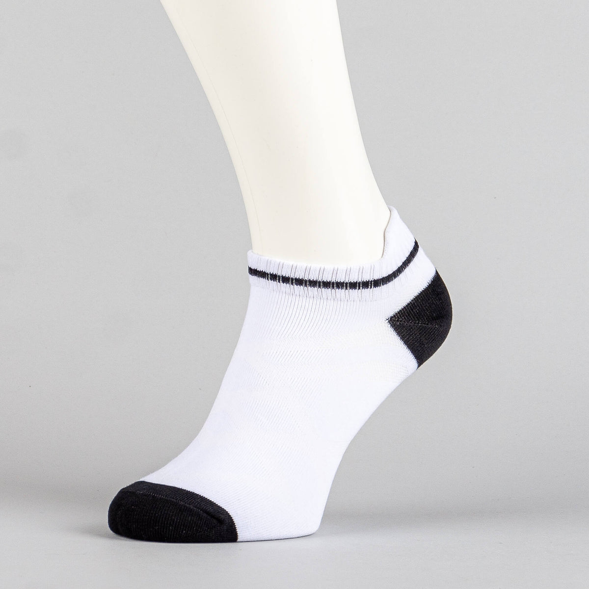 Pánske členkové ponožky PEAK Fashion Anklet bielo-čierne