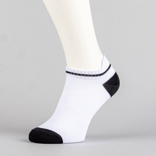 Pánske členkové ponožky PEAK Fashion Anklet bielo-čierne