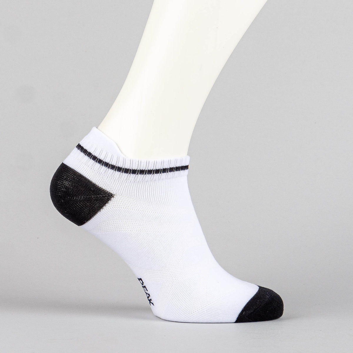 Pánske členkové ponožky PEAK Fashion Anklet bielo-čierne