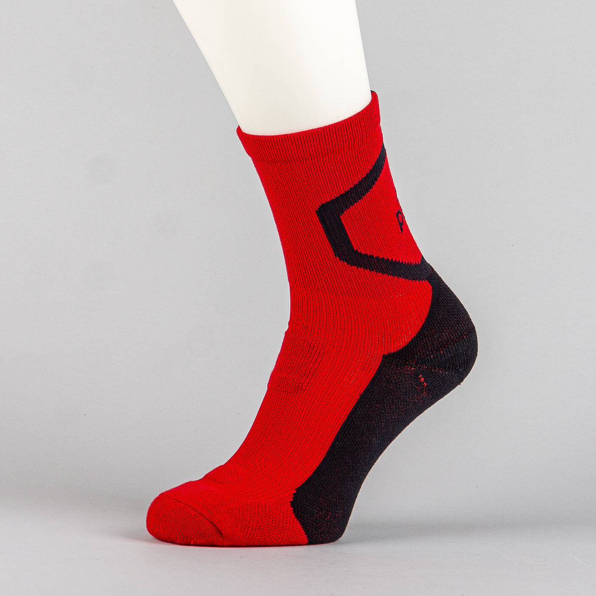 Basketbalové ponožky PEAK Basketball Pro Socks červeno-čierne
