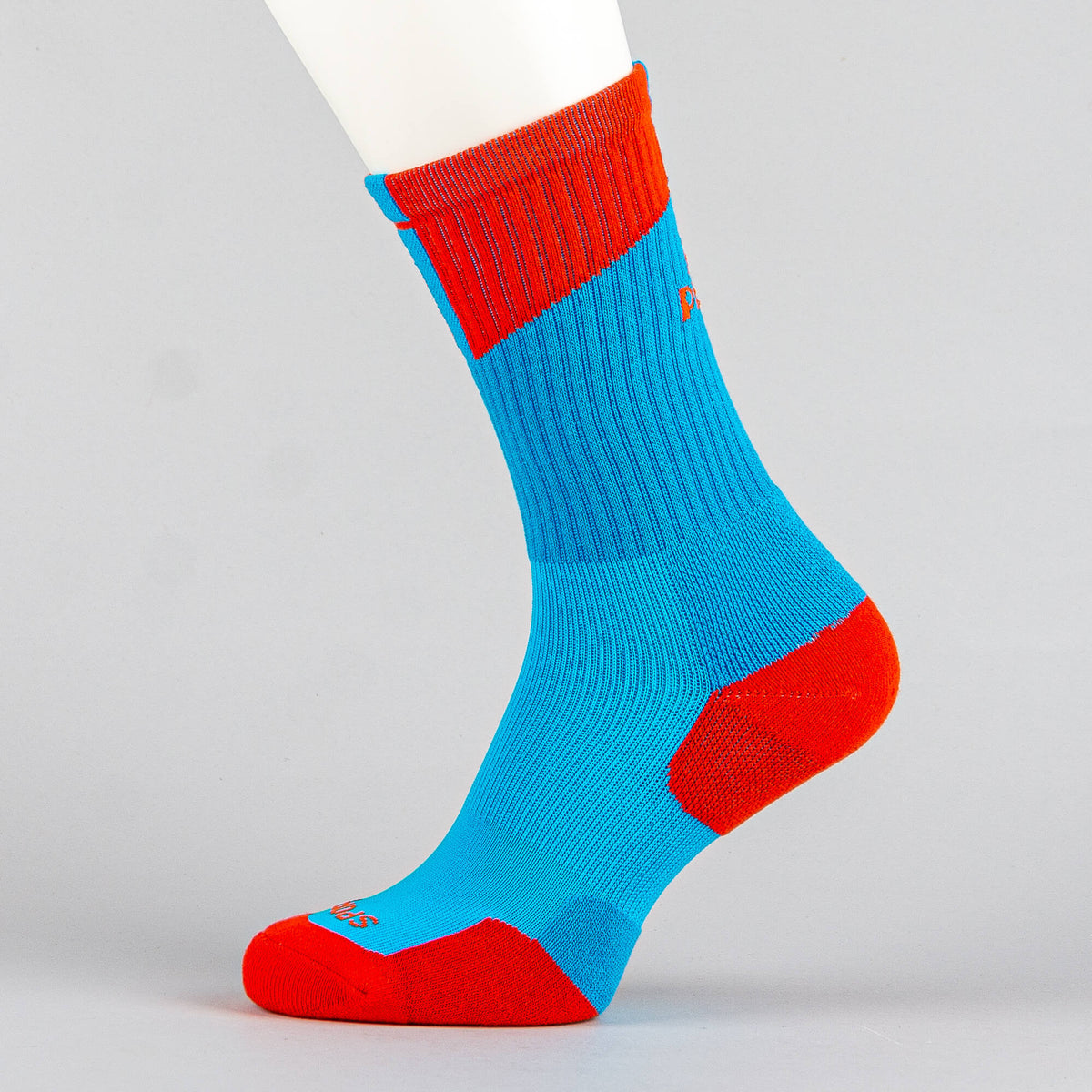 Basketbalové ponožky PEAK Basketball Pro Socks modro-oranžové