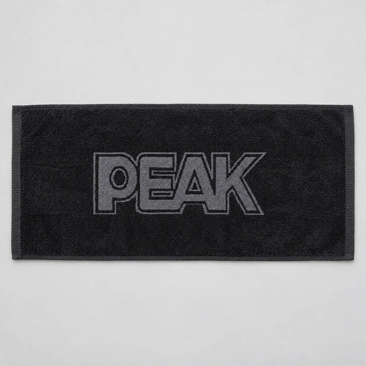 Športový uterák PEAK Teamline Bench Towel čierno-sivý