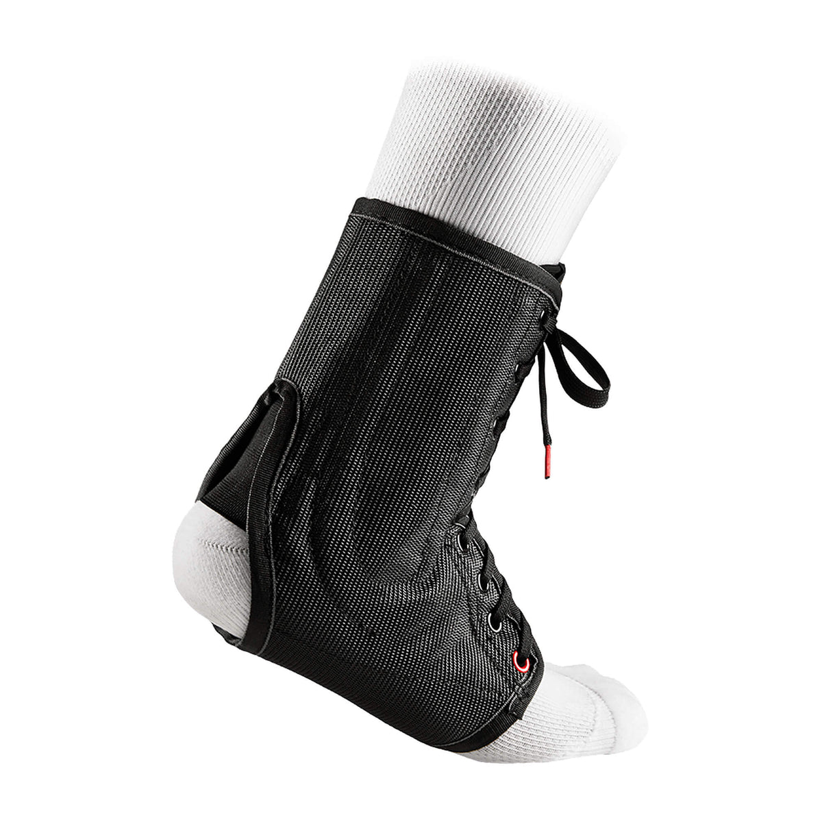 Šnurovacia ortéza na členok McDavid 199 Ankle Brace Lace-Up with Stays čierna