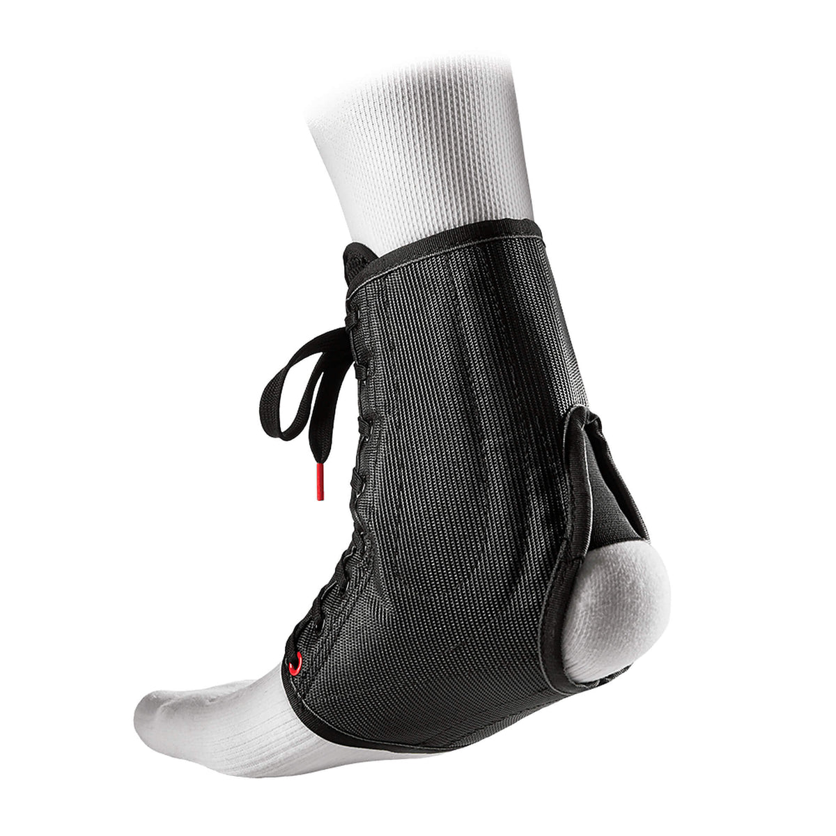 Šnurovacia ortéza na členok McDavid 199 Ankle Brace Lace-Up with Stays čierna