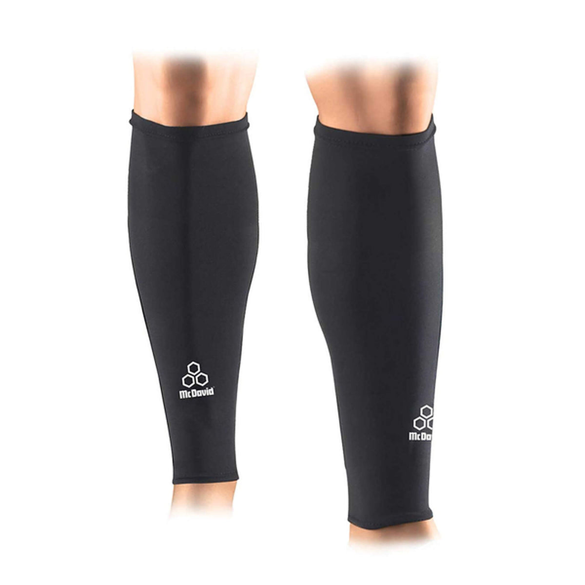 Kompresné funkčné návleky na lýtka McDavid 6575R Compression Leg Sleeve Short - čierne