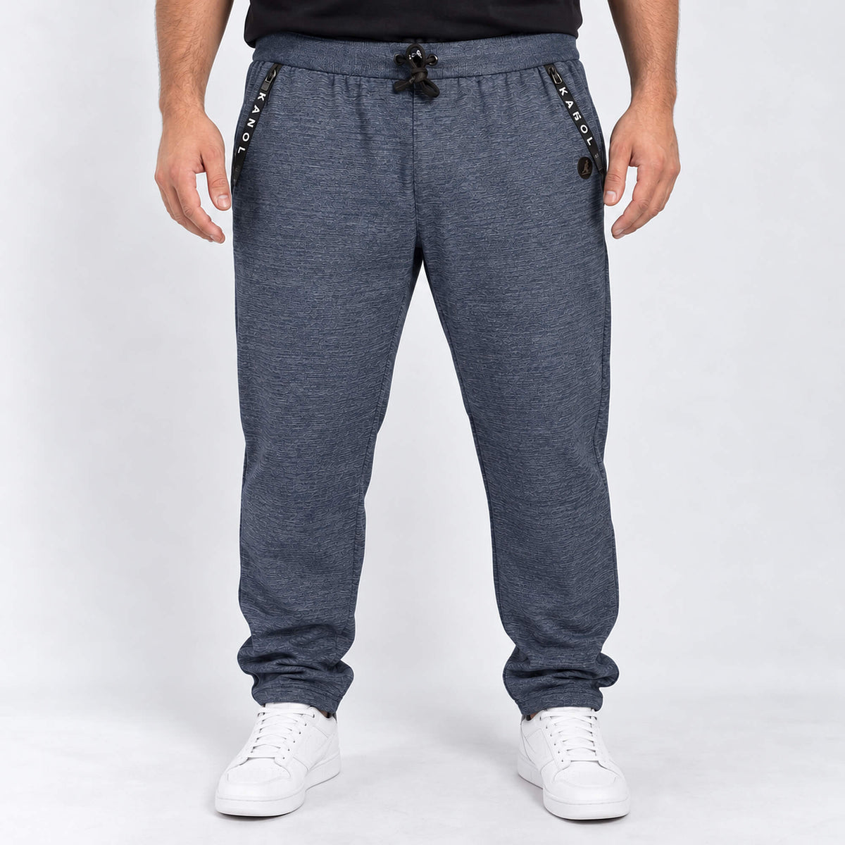 Tepláky Kangol Cullen Plus Size Jogger tmavomodré