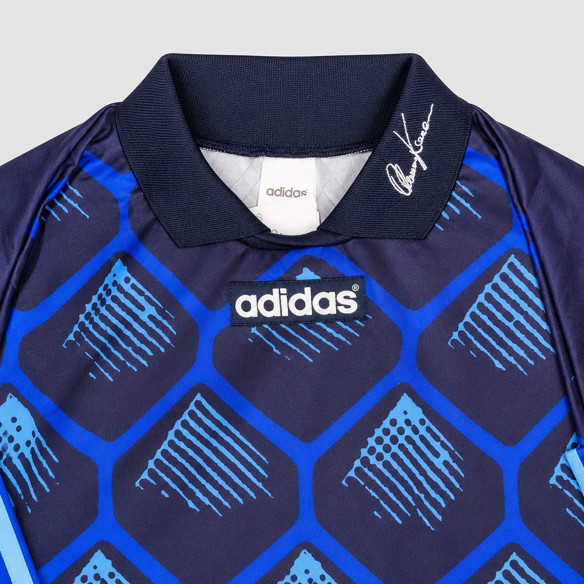Brankársky dres ADIDAS Oliver Kahn Shirt tmavomodro-modrý