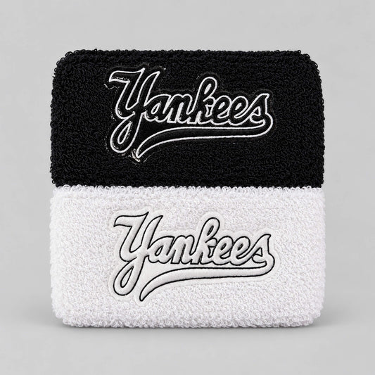 Potítka MLB New York Yankees CHAIN CAPTAIN s nápisom Yankees čierno-biele