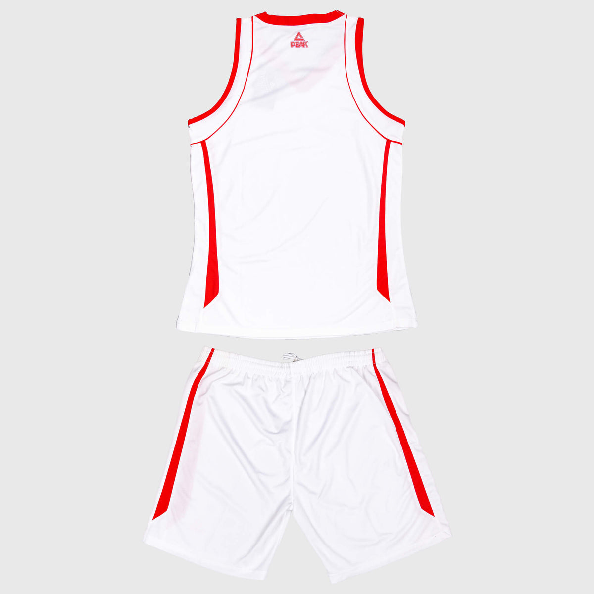 Dámska basketbalová súprava PEAK Basketball Uniform bielo-červená