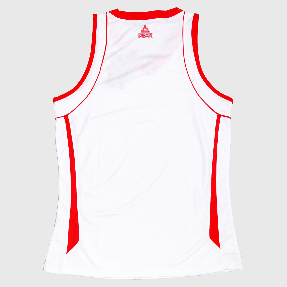 Dámska basketbalová súprava PEAK Basketball Uniform bielo-červená