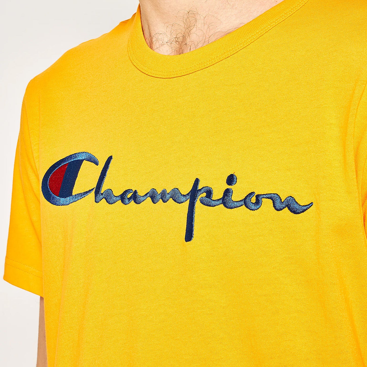 Champion Reverse Weave 1952 Crewneck T-Shirt Yellow
