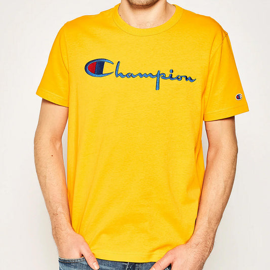 Champion Reverse Weave 1952 Crewneck T-Shirt Yellow