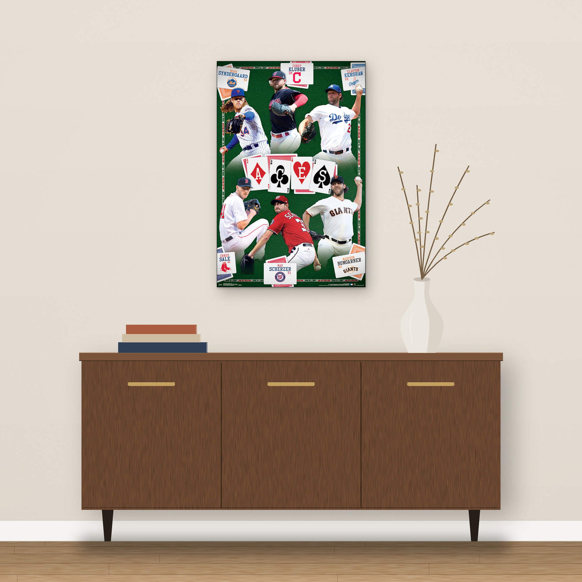 Plagát MLB Poster - Ace Pitchers